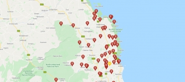 power cut map